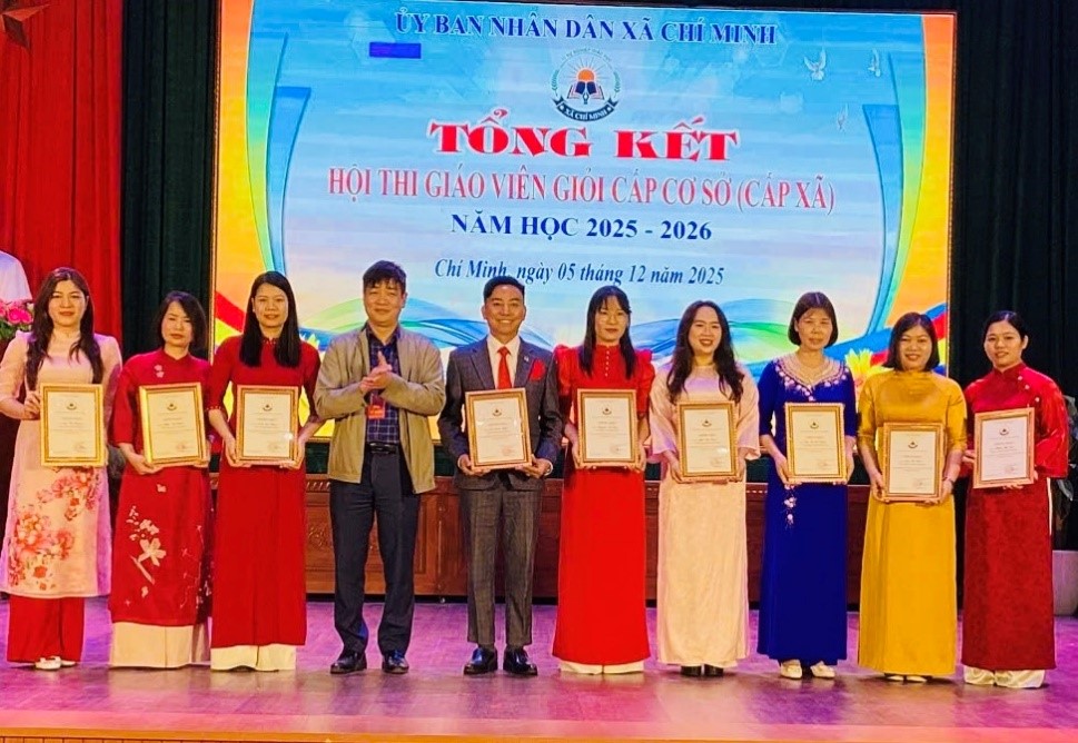 Hội thi Giáo viên dạy giỏi cấp cơ sở xã Chí Minh