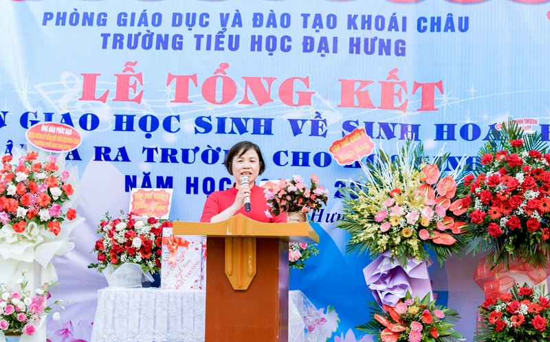 Tổng kết năm học 2021-2022 của Trường Tiểu học Đại Hưng